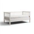 Divano letto in legno 200x90x85 cm - bianco - design classico per camera da letto