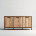 Credenza in legno 180x45x75 cm - marrone chiaro - design moderno per sala da pranzo