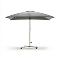 Ombrelloni da giardino con palo centrale in metallo e poliestere 300x200x250 cm - grigio - stile moderno adatto per esterni